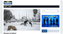 Desktop Screenshot of newseurope.me